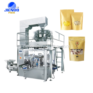 GD8-200B Automatische Stand-up-Beutelpulver-Reißverpackungsbeutel Making Packing-Füllmaschine